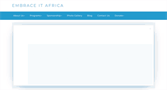 Desktop Screenshot of embraceitafrica.org